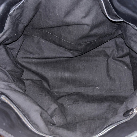 Authentic Tod’s Black Leather Weekender Shoulder Bag With Dust bag Vintage - Picture 8 of 11